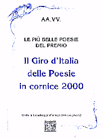 Il Giro d'Italia delle Poesie in Cornice 2000