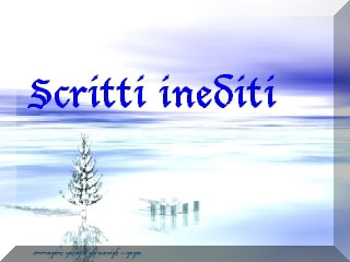 Raccolta di scritti inediti